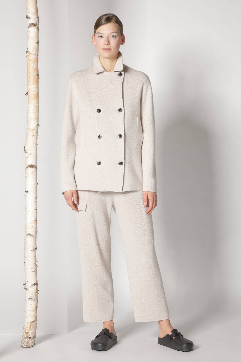 Sminfinity doubleface caban jacket + chilly cable jumper + chilly cargo pants Letzter Tag