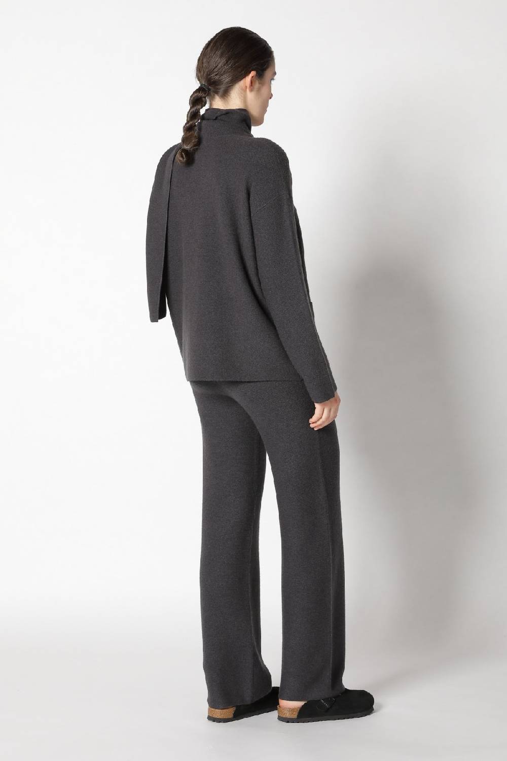 Sminfinity garter scarf jacket + garter T jumper + garter palazzo pants Kostenloser Versand international