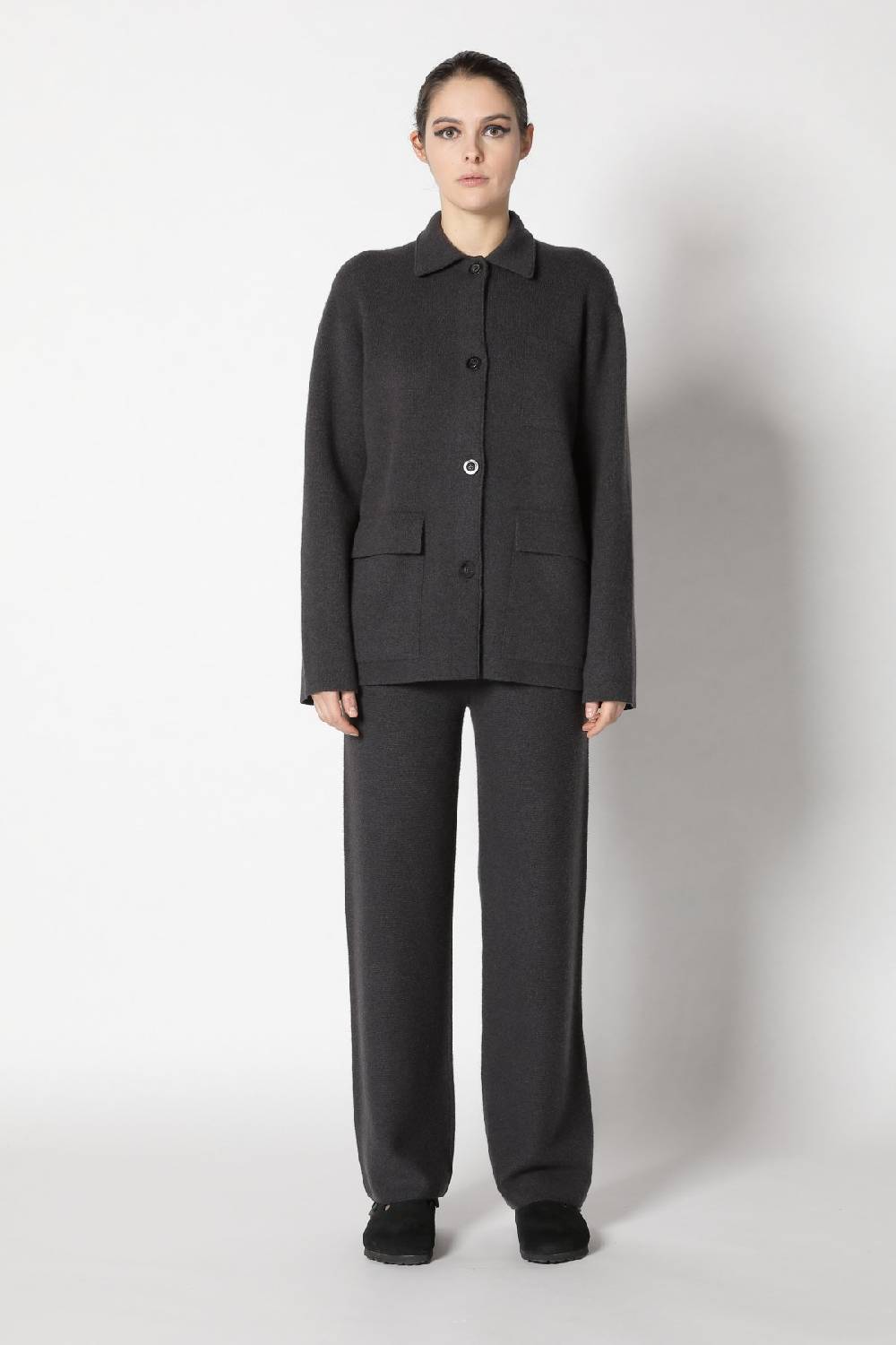 Sminfinity doubleface shirtjacket + garter palazzo pants Begrenzt auf 3 Tage