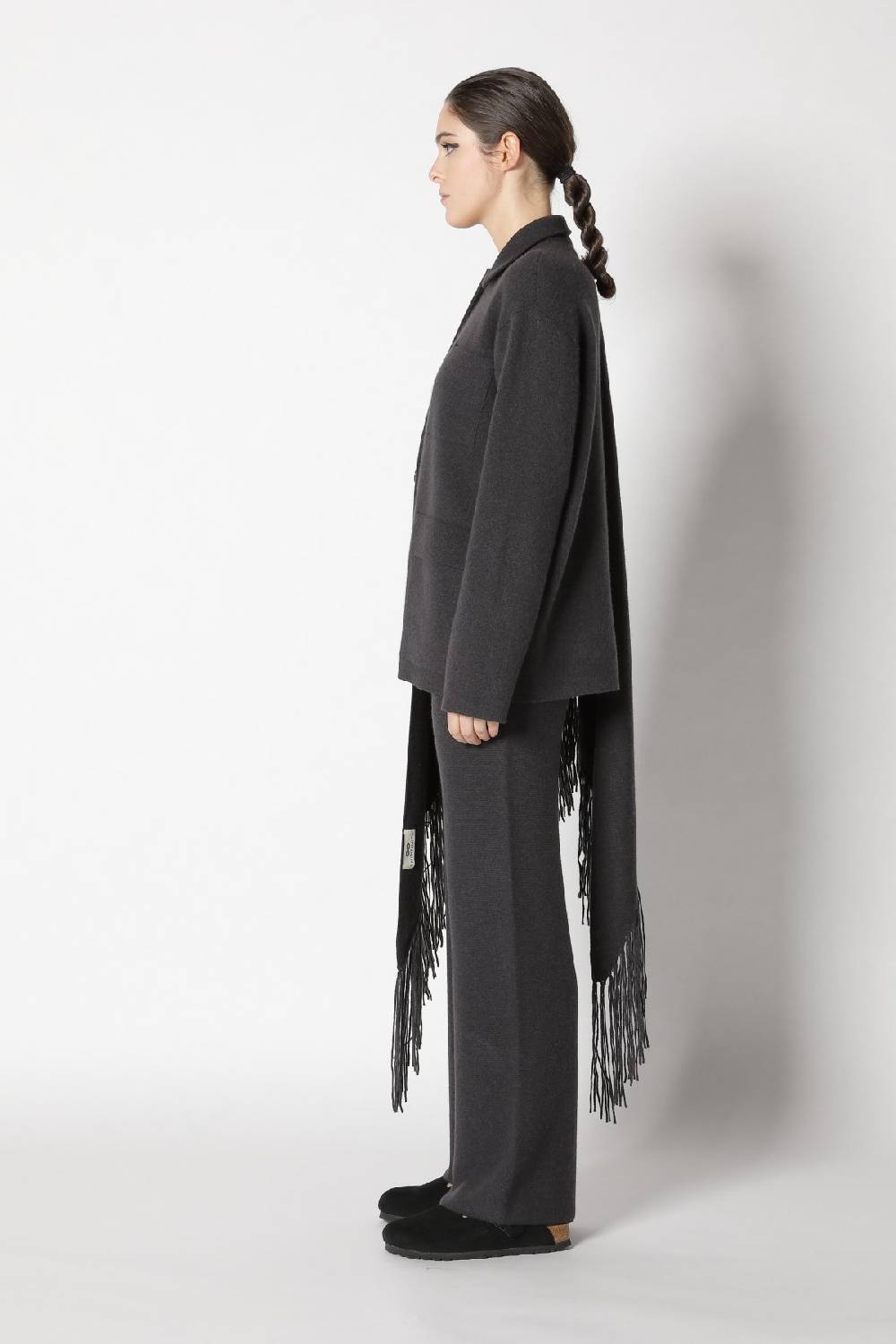 Sminfinity doubleface shirtjacket + garter palazzo pants Begrenzt auf 3 Tage