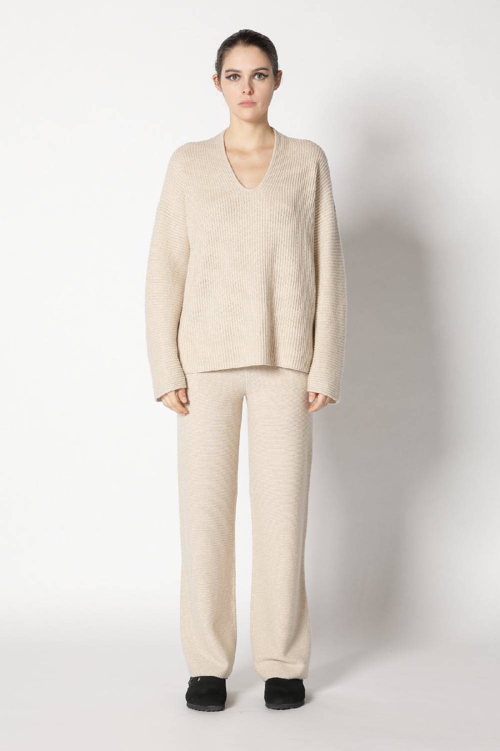 Sminfinity slouchy rib jumper + garter triangle + garter palazzo pants Speichern exportieren