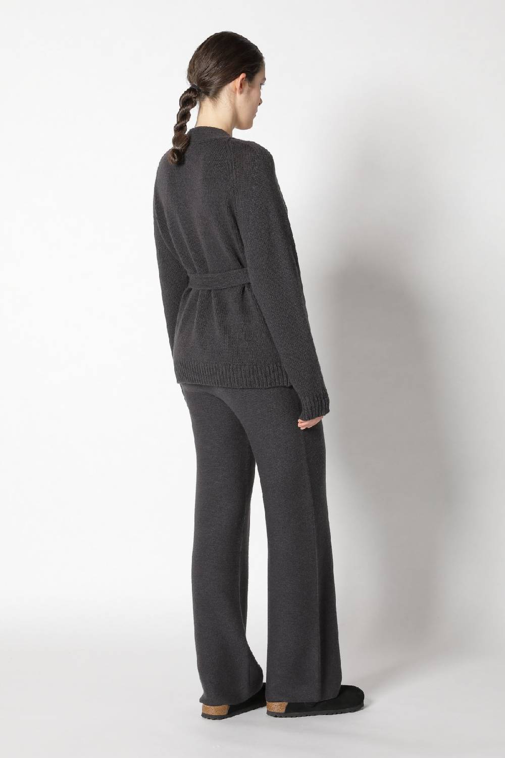 Sminfinity airy belted jacket + garter palazzo pants Black Friday Preise