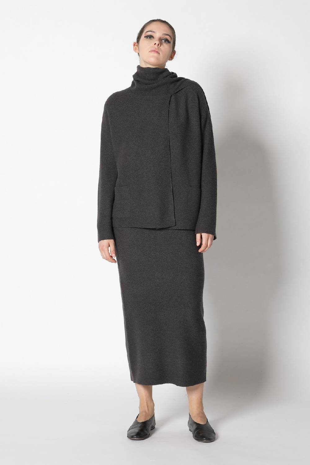 Sminfinity garter scarf jacket + garter maxi skirt zollfrei