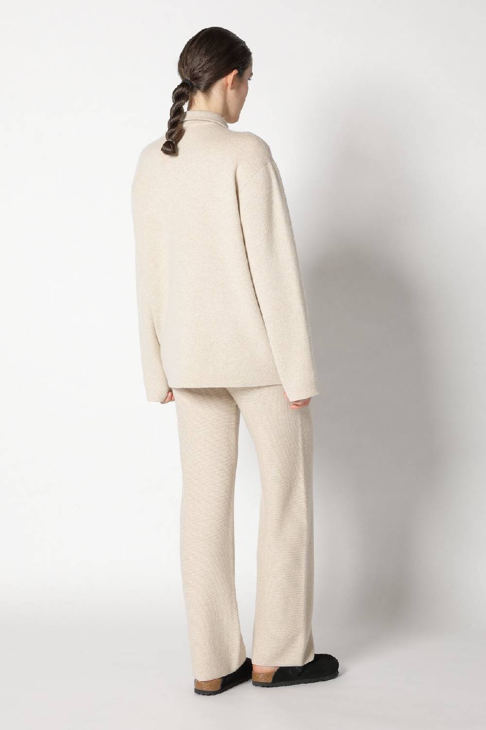 Sminfinity doubleface shirtjacket + garter palazzo pants Rabatte dieses Monats