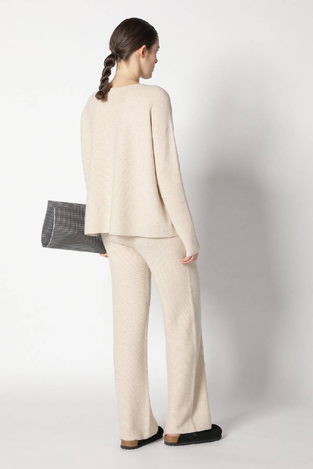 Sminfinity garter crew jumper + garter palazzo pants Outlet