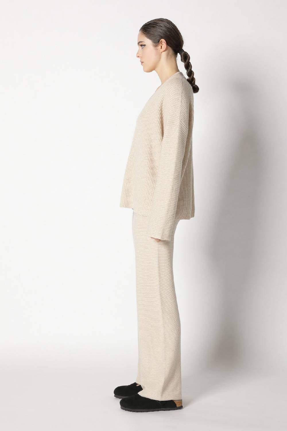 Sminfinity slouchy rib jumper + garter palazzo pants + garter triangle Auslauf