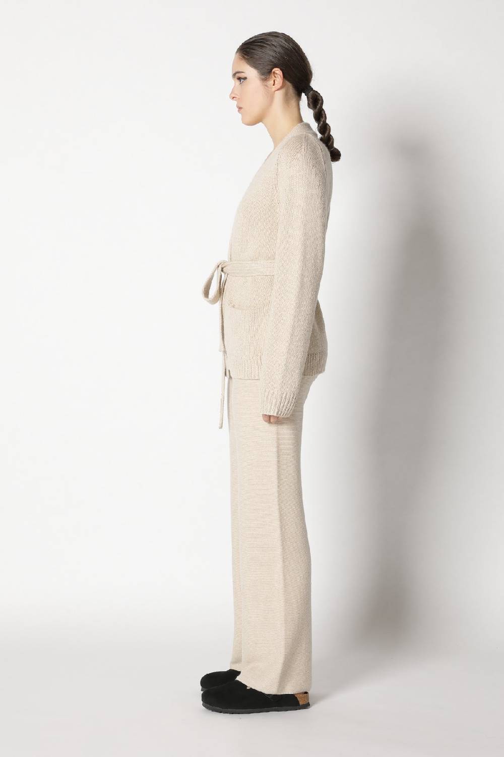 Sminfinity airy belted jacket + garter palazzo pants Angebote
