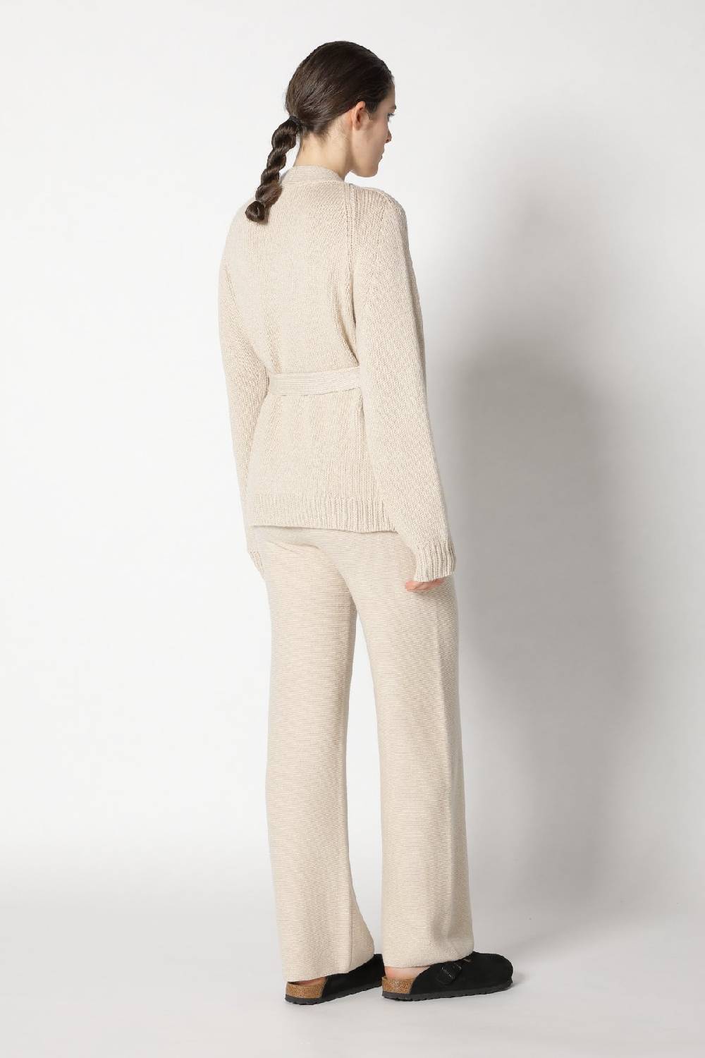 Sminfinity airy belted jacket + garter palazzo pants Angebote