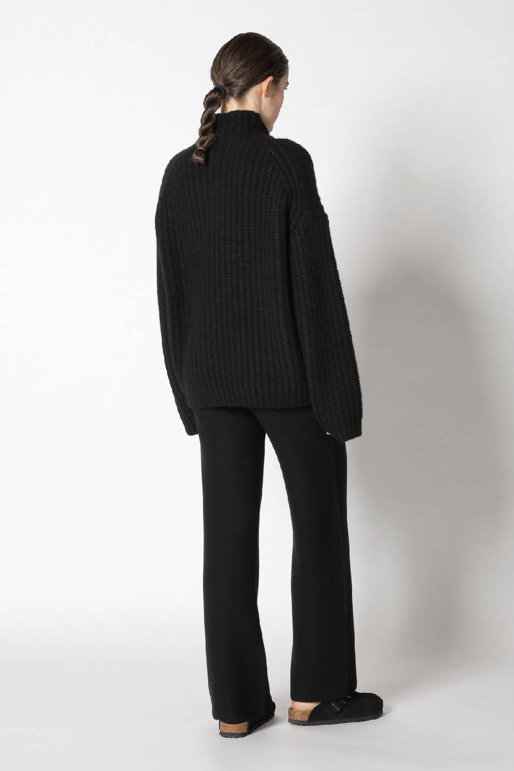 Sminfinity blurry chunky crewneck + garter palazzo pants Fabrik Onlineshop