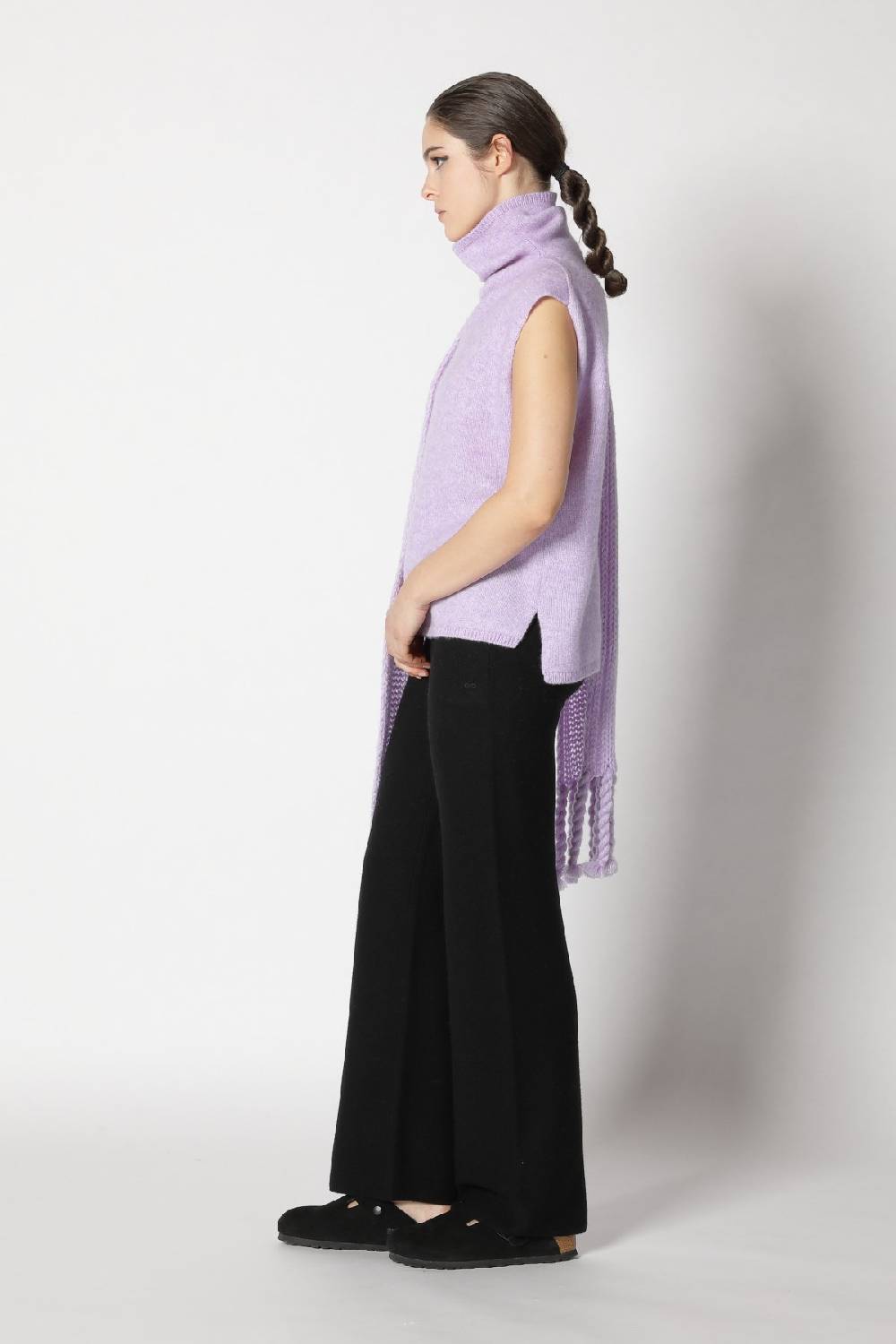 Sminfinity blurry turtle top + blurry chunky scarf + garter palazzo pants Fabrikpreis