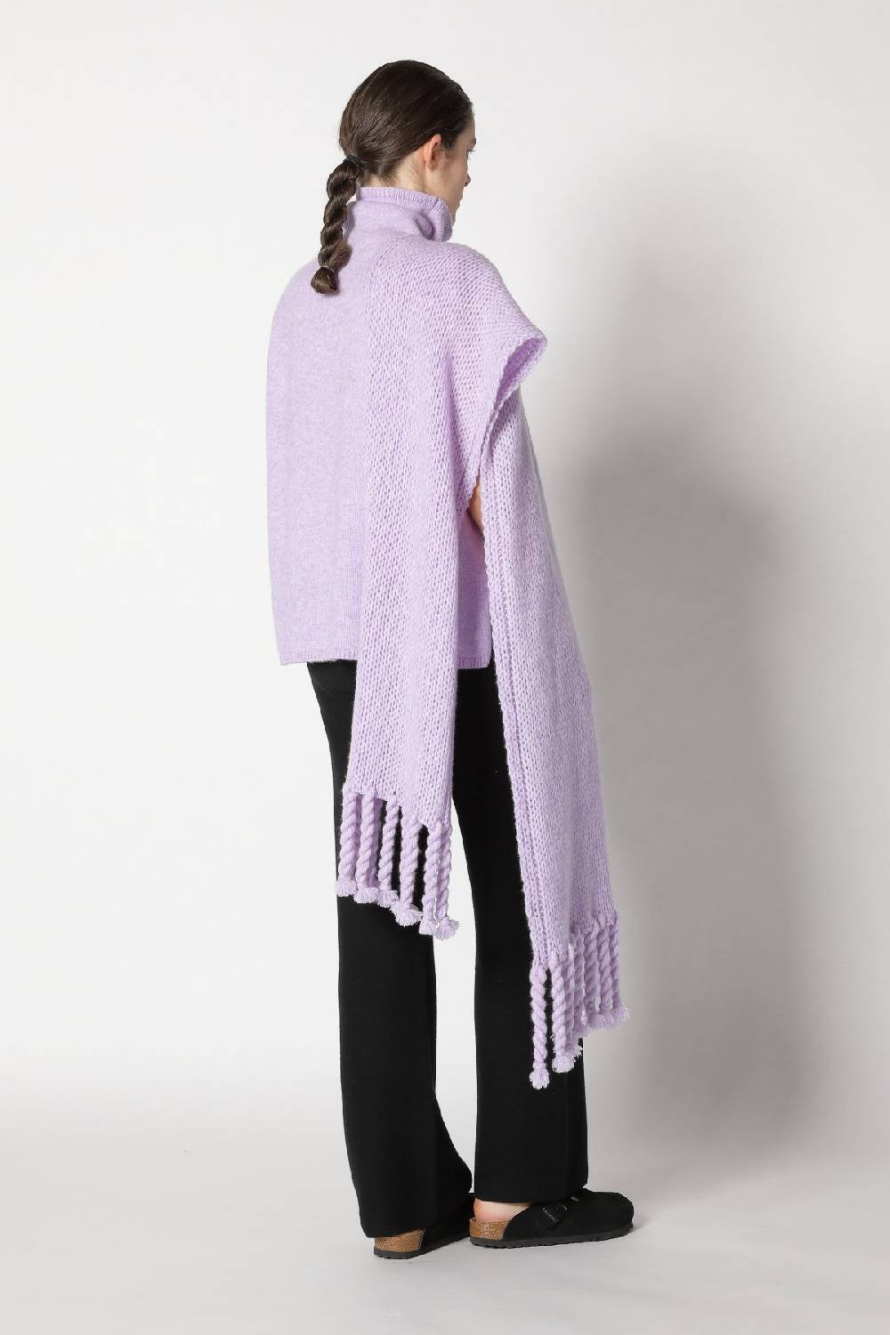 Sminfinity blurry turtle top + blurry chunky scarf + garter palazzo pants Fabrikpreis