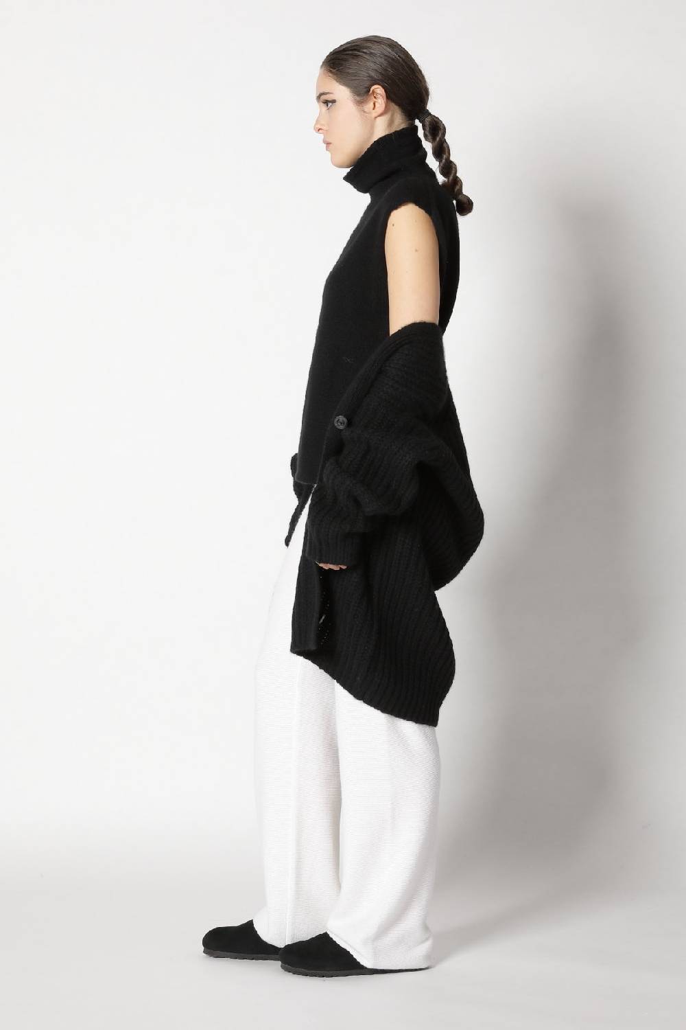 Sminfinity blurry turtle top + blurry chunky cardy + garter palazzo pants Großer Ausverkauf