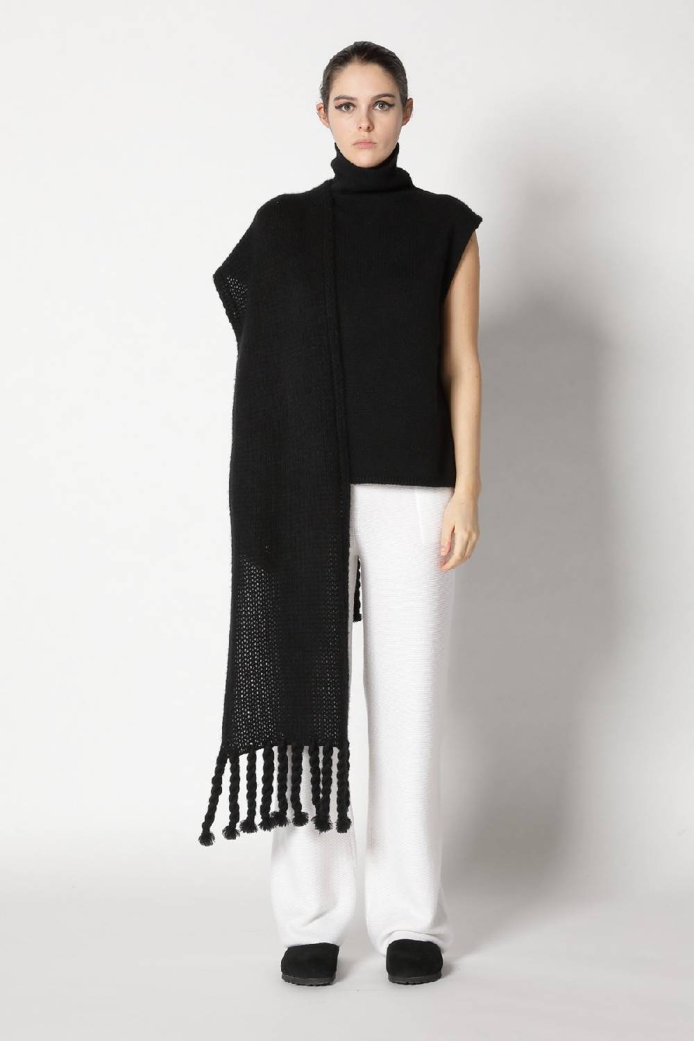 Sminfinity blurry turtle top + blurry chunky cardy + garter palazzo pants Großer Ausverkauf
