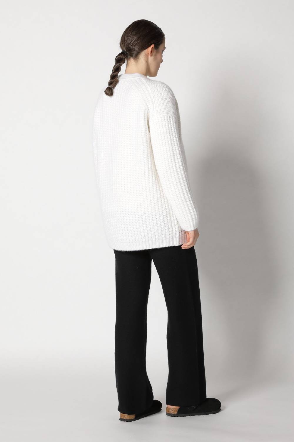 Sminfinity blurry chunky cardy + blurry chunky crewneck + garter palazzo pants Exklusivangebot