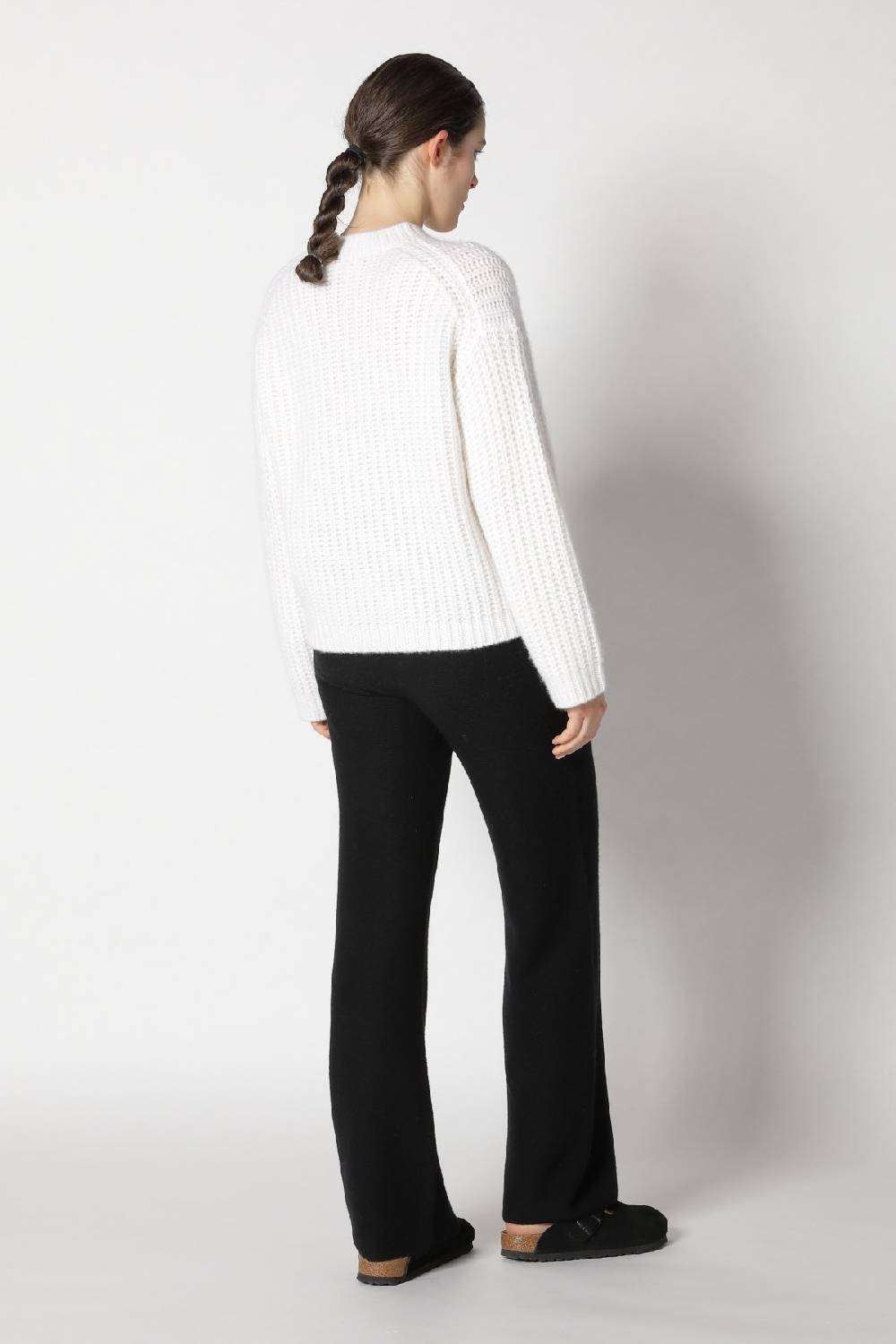 Sminfinity blurry chunky crewneck + garter palazzo pants Saisonschlussverkauf