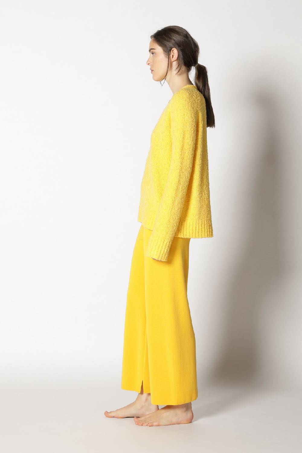 Sminfinity bouclé V neck + milano culotte Neueste Mode