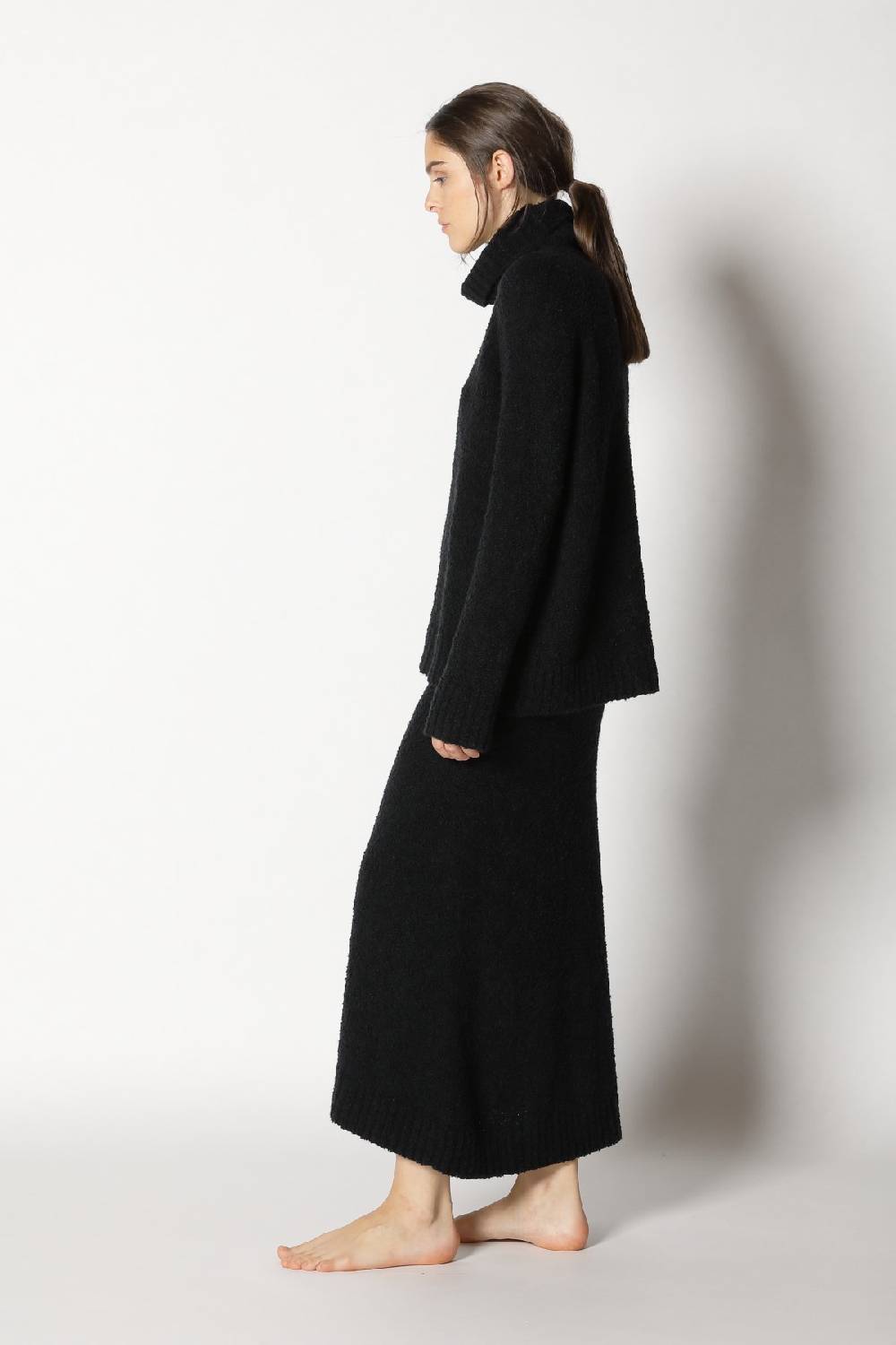 Sminfinity bouclé turtle + bouclé A skirt Online Outlet