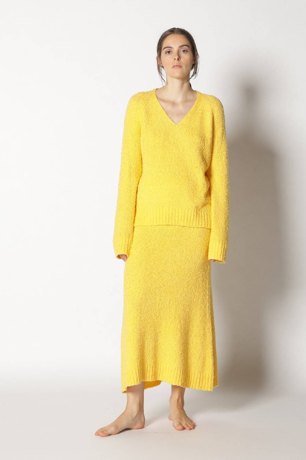 Sminfinity bouclé V neck + bouclé A skirt Zeitlich begrenztes Angebot
