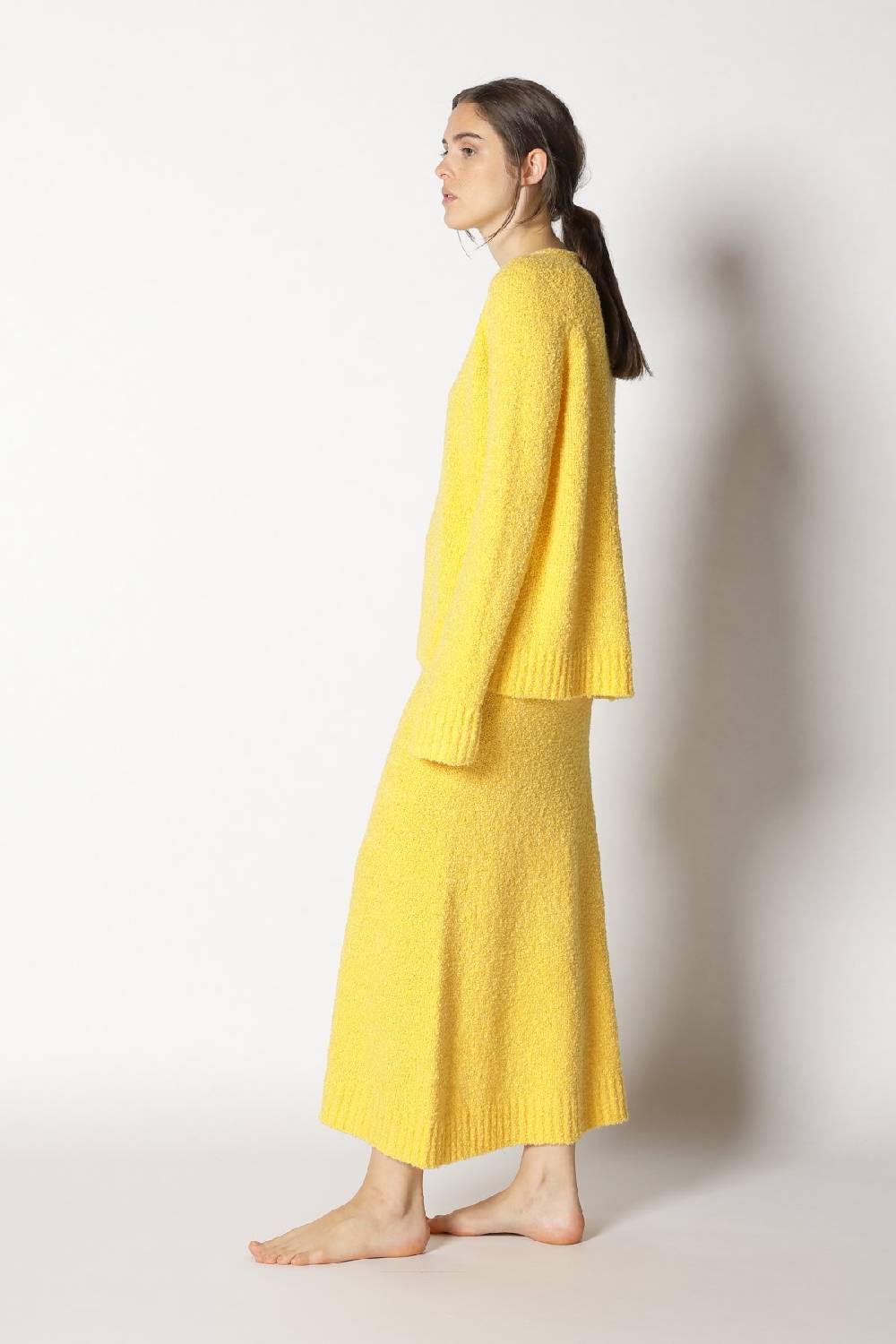 Sminfinity bouclé V neck + bouclé A skirt Zeitlich begrenztes Angebot