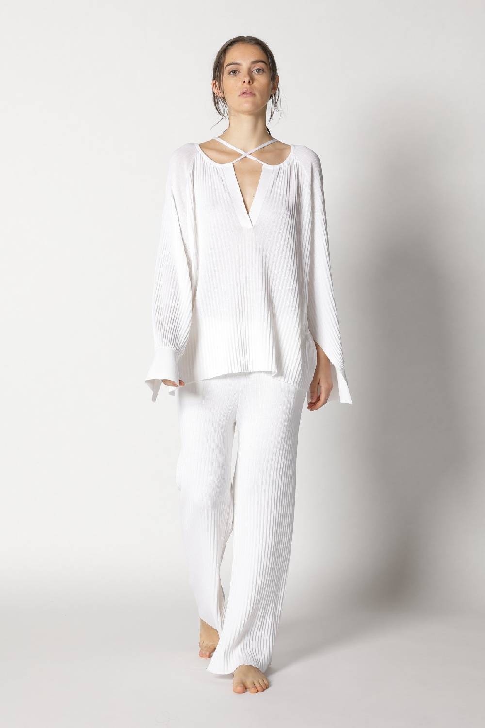 Sminfinity plissé drape tunic + milano culotte Neuheiten