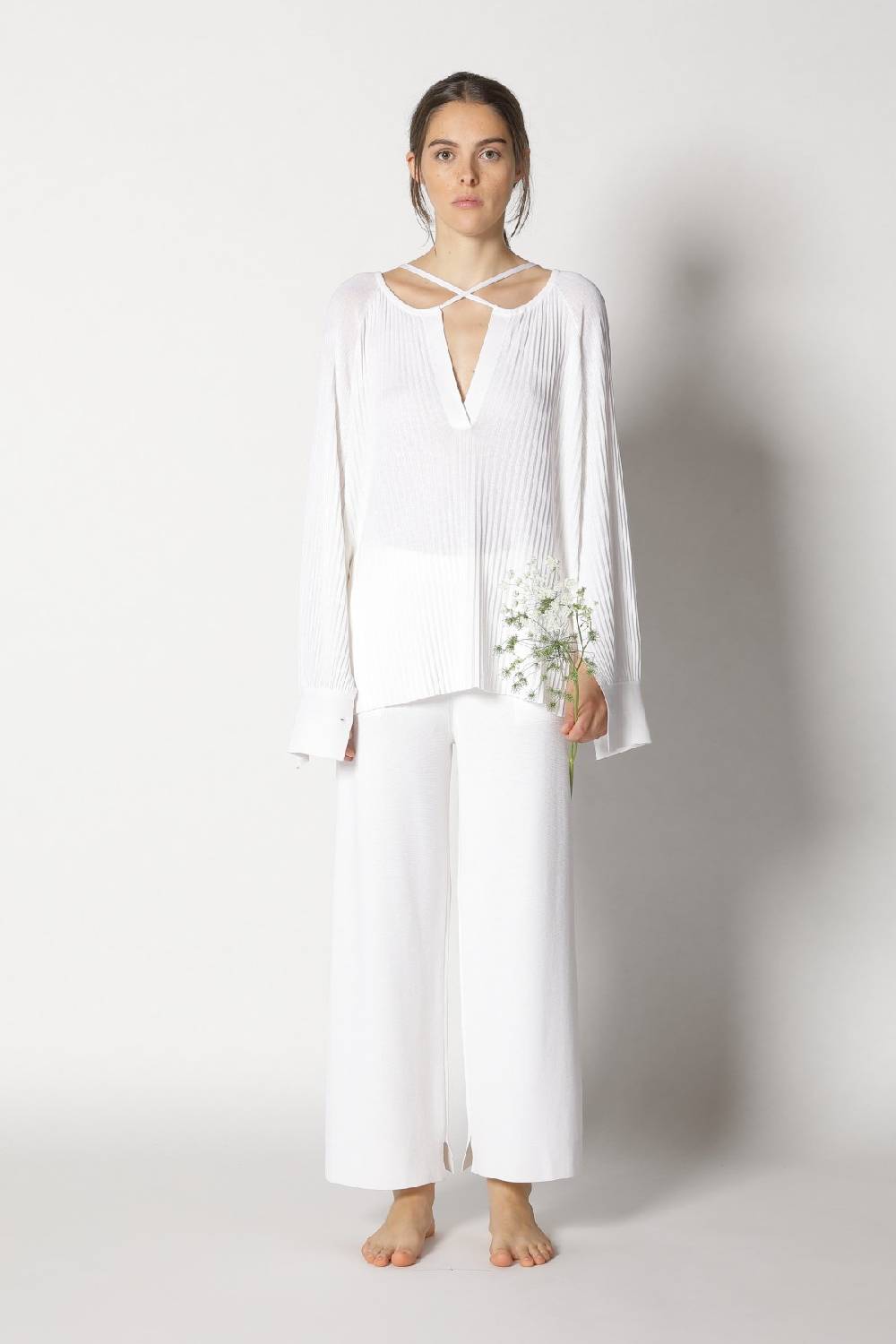 Sminfinity plissé drape tunic + milano culotte Neuheiten