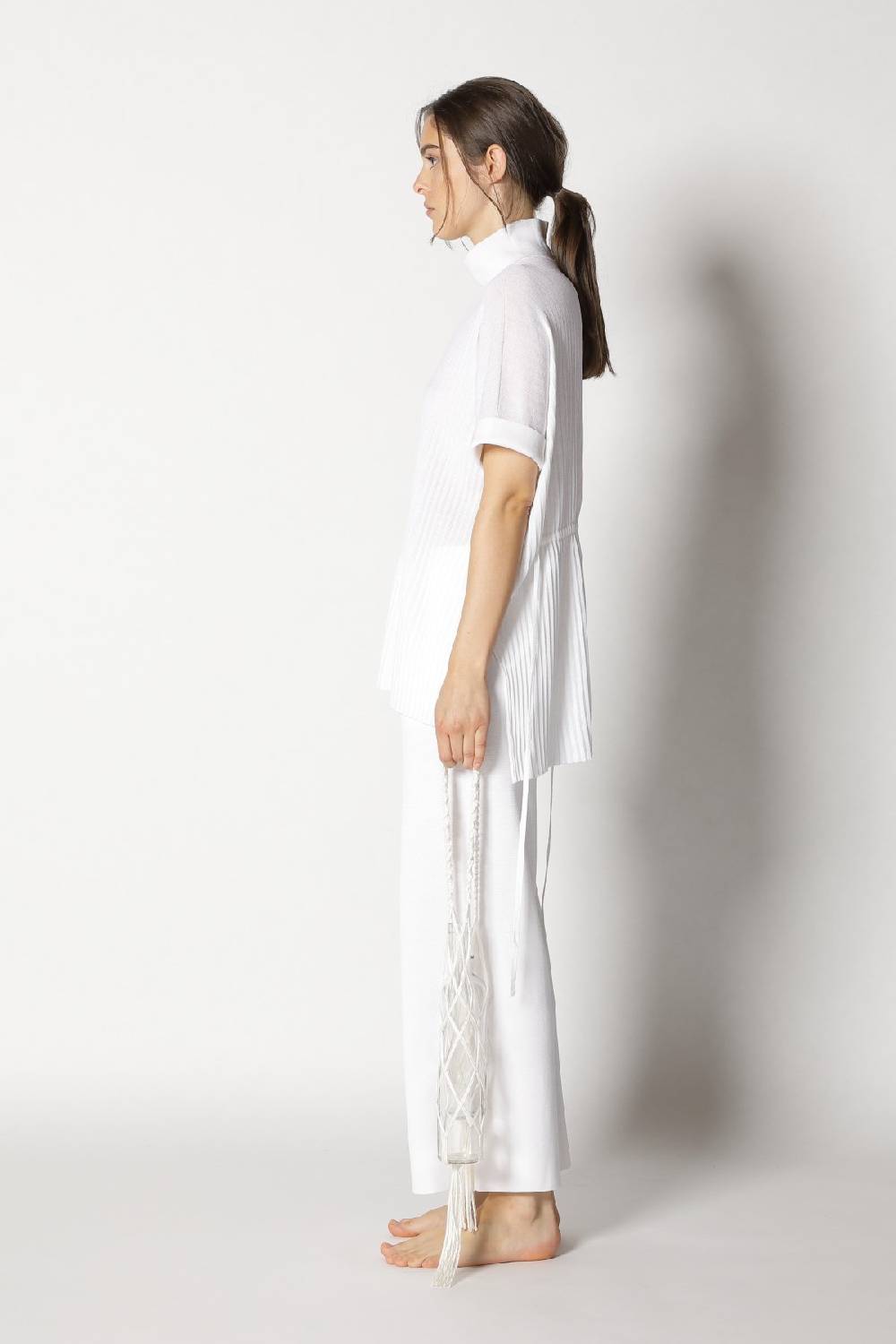 Sminfinity plissé drape top + milano culotte Bestseller