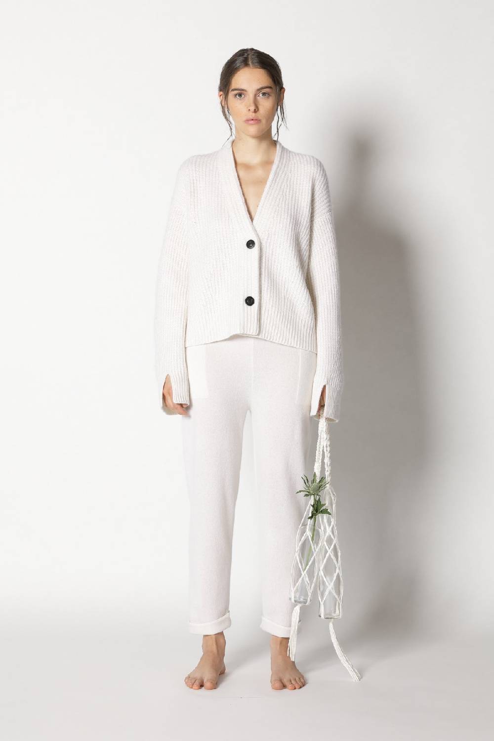 Sminfinity icon rib cardigan + pure boat pants Tägliche Deals