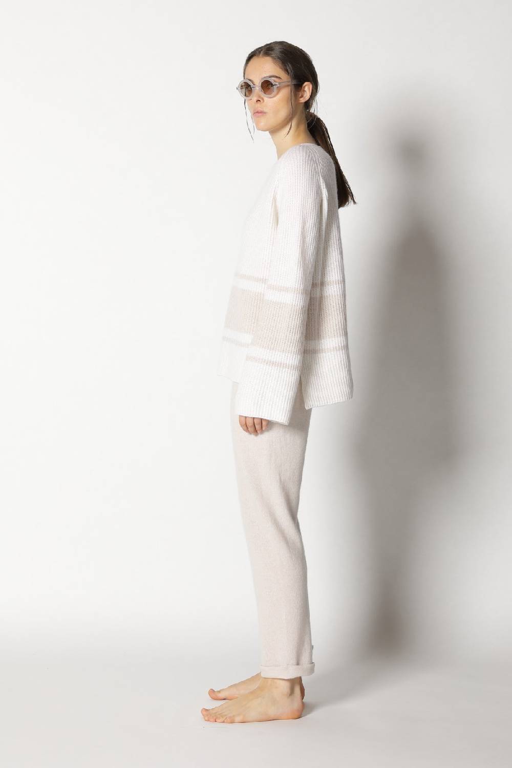 Sminfinity pure triped rib jumper + pure boat pants VIP-Rabatte