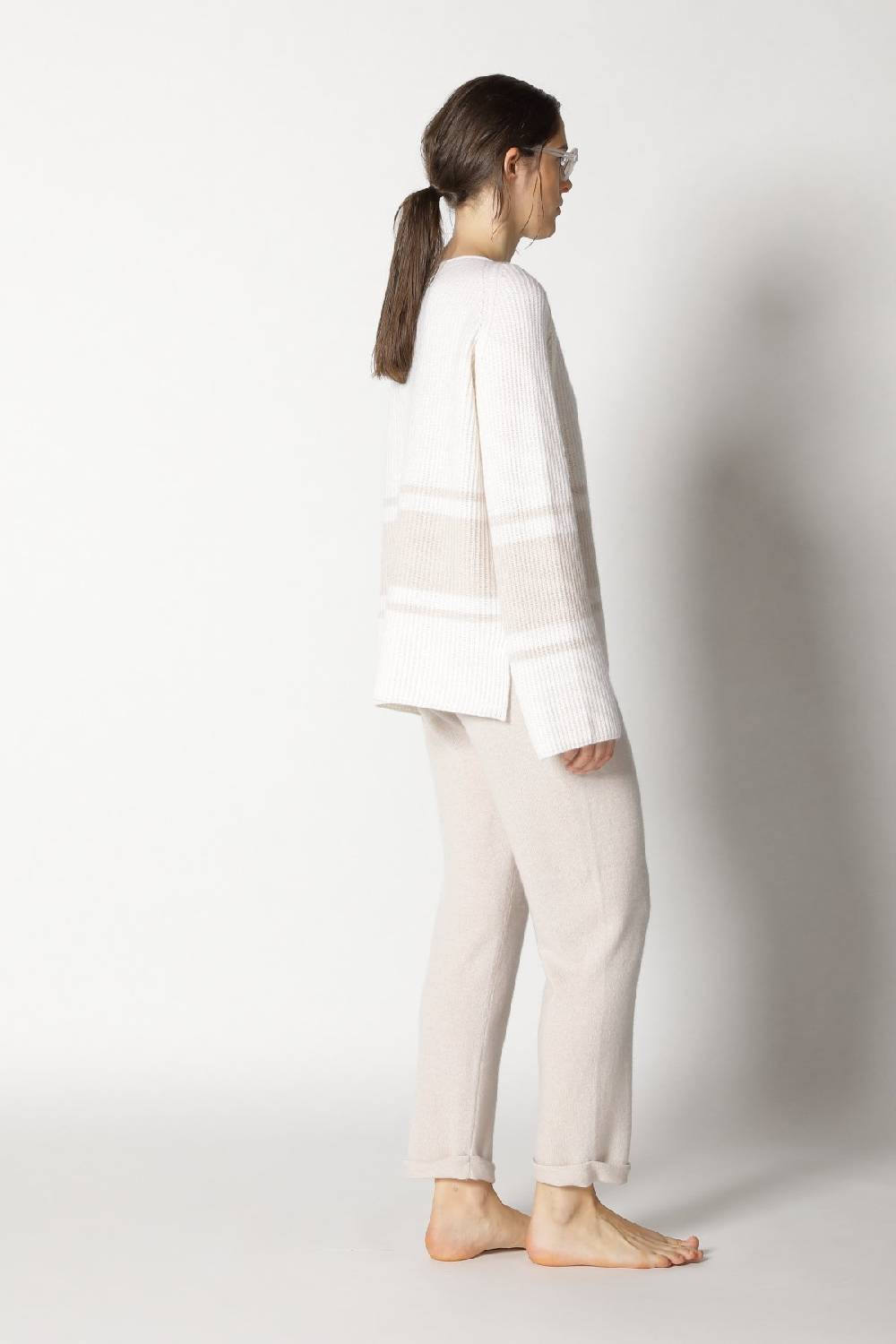 Sminfinity pure triped rib jumper + pure boat pants VIP-Rabatte