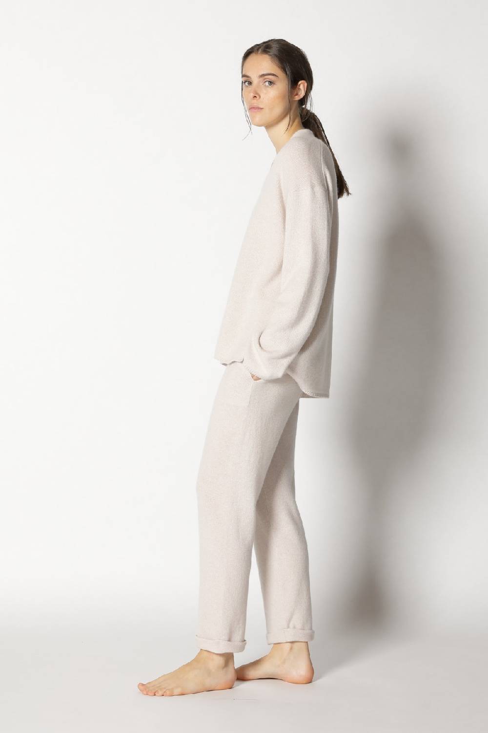 Sminfinity pure 2-ply V neck + pure boat pants Tiefpreis