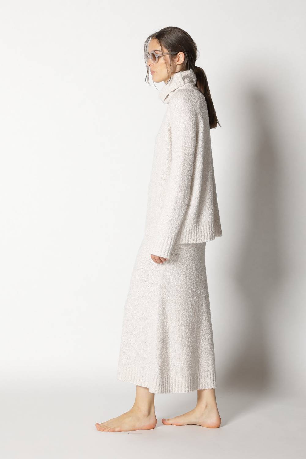 Sminfinity bouclé turtle + bouclé A skirt Kostenlose Rückgabe