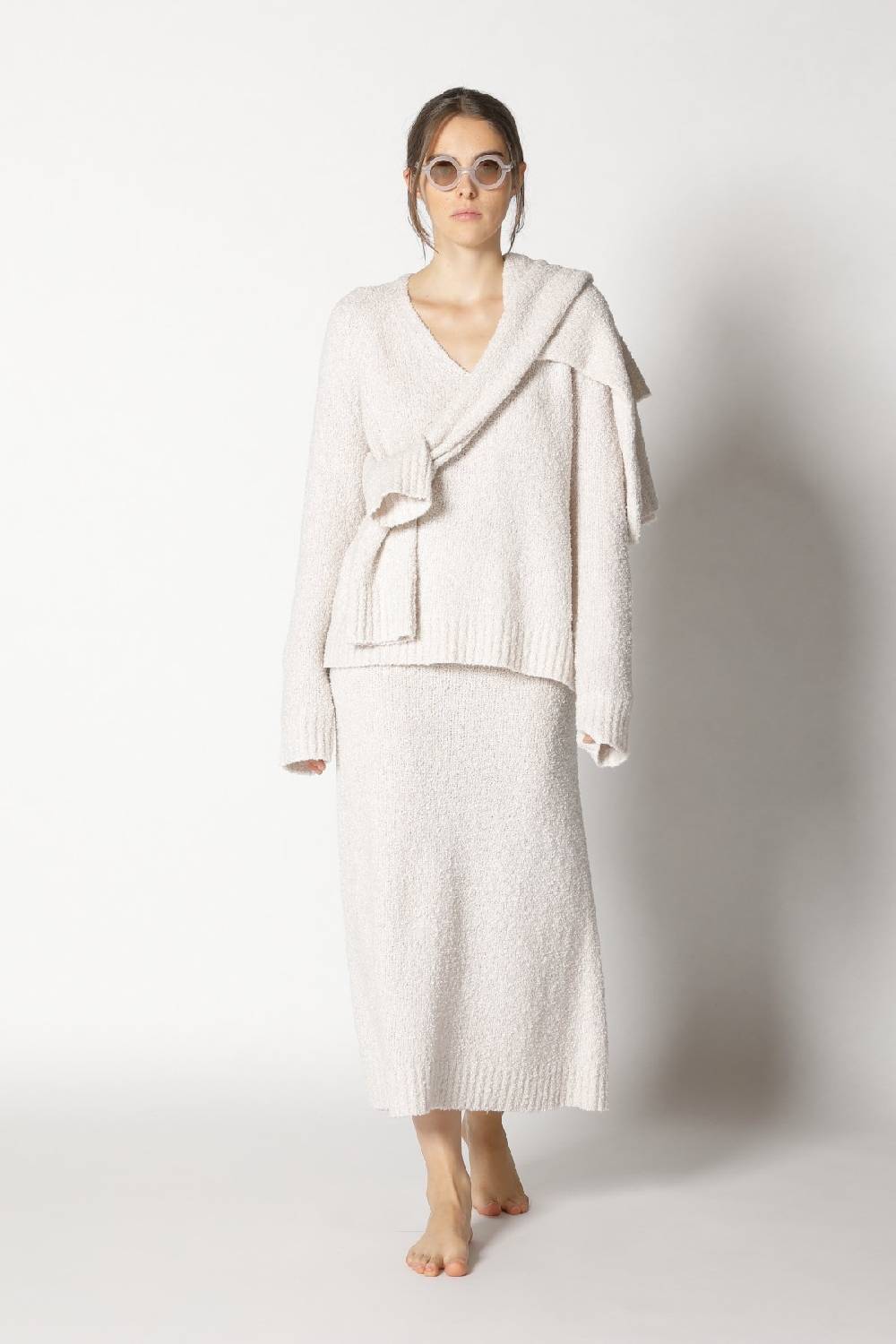 Sminfinity bouclé V neck + bouclé turtle + bouclé A skirt Letzte 3 Tage