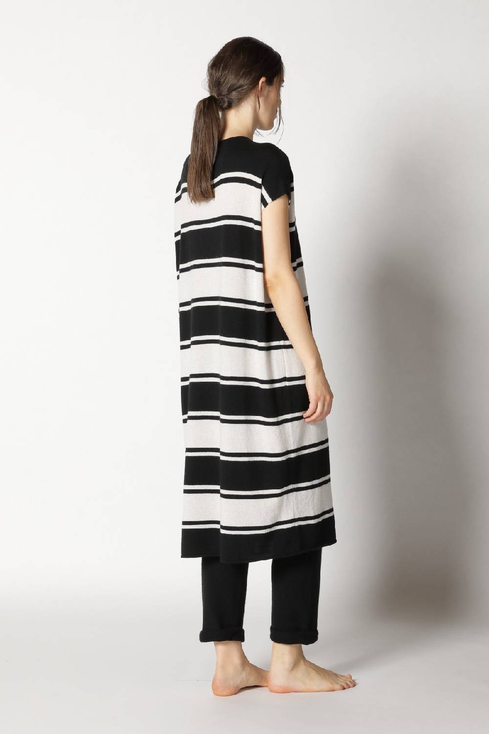 Sminfinity pure stripe tunic dress + pure boat pants Bis zu 65% Rabatt