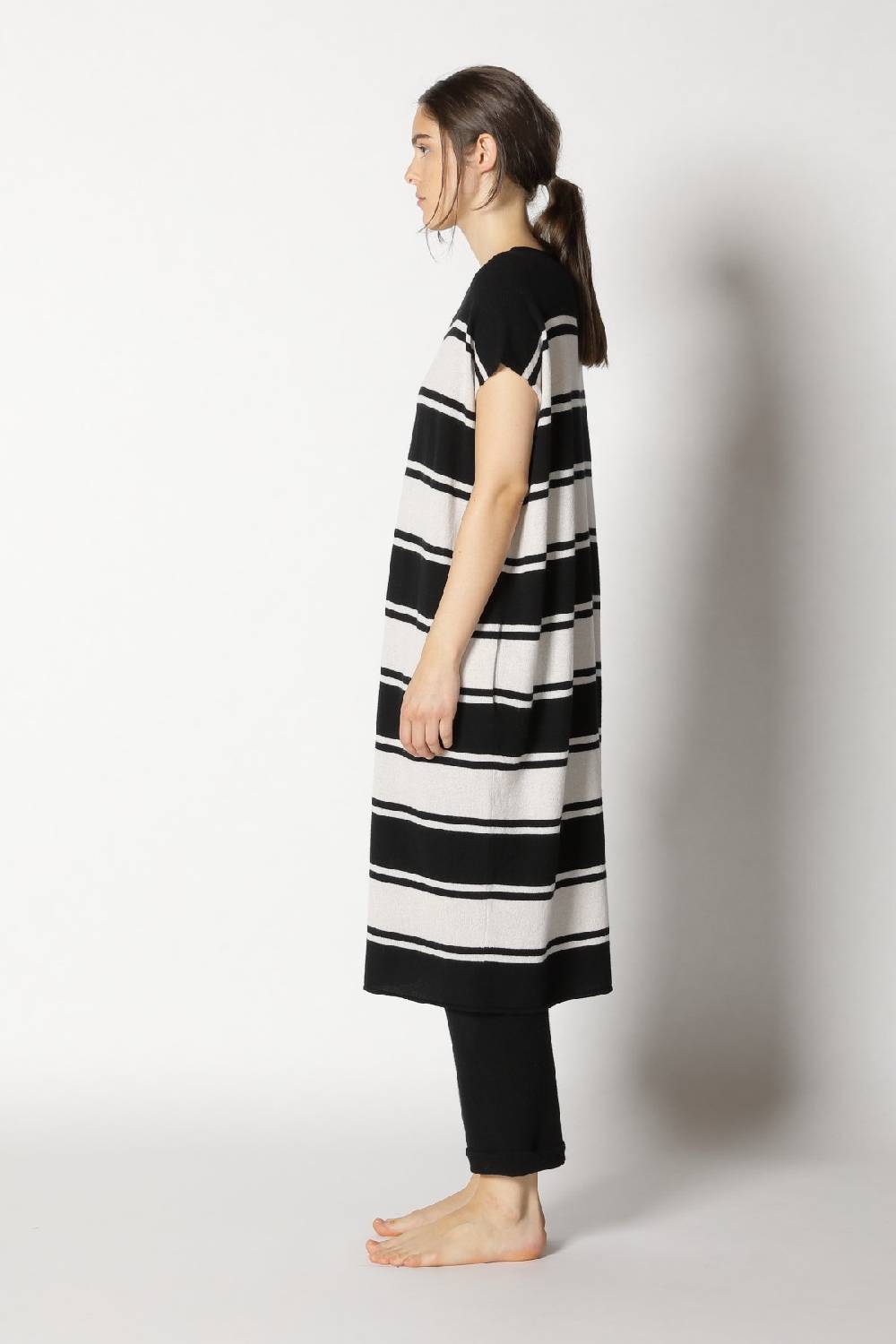 Sminfinity pure stripe tunic dress + pure boat pants Bis zu 65% Rabatt