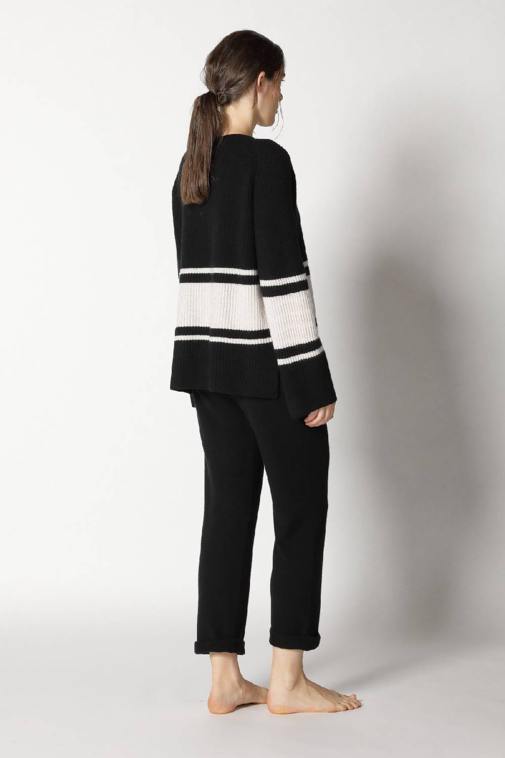 Sminfinity pure triped rib jumper + pure boat pants Nur für heute