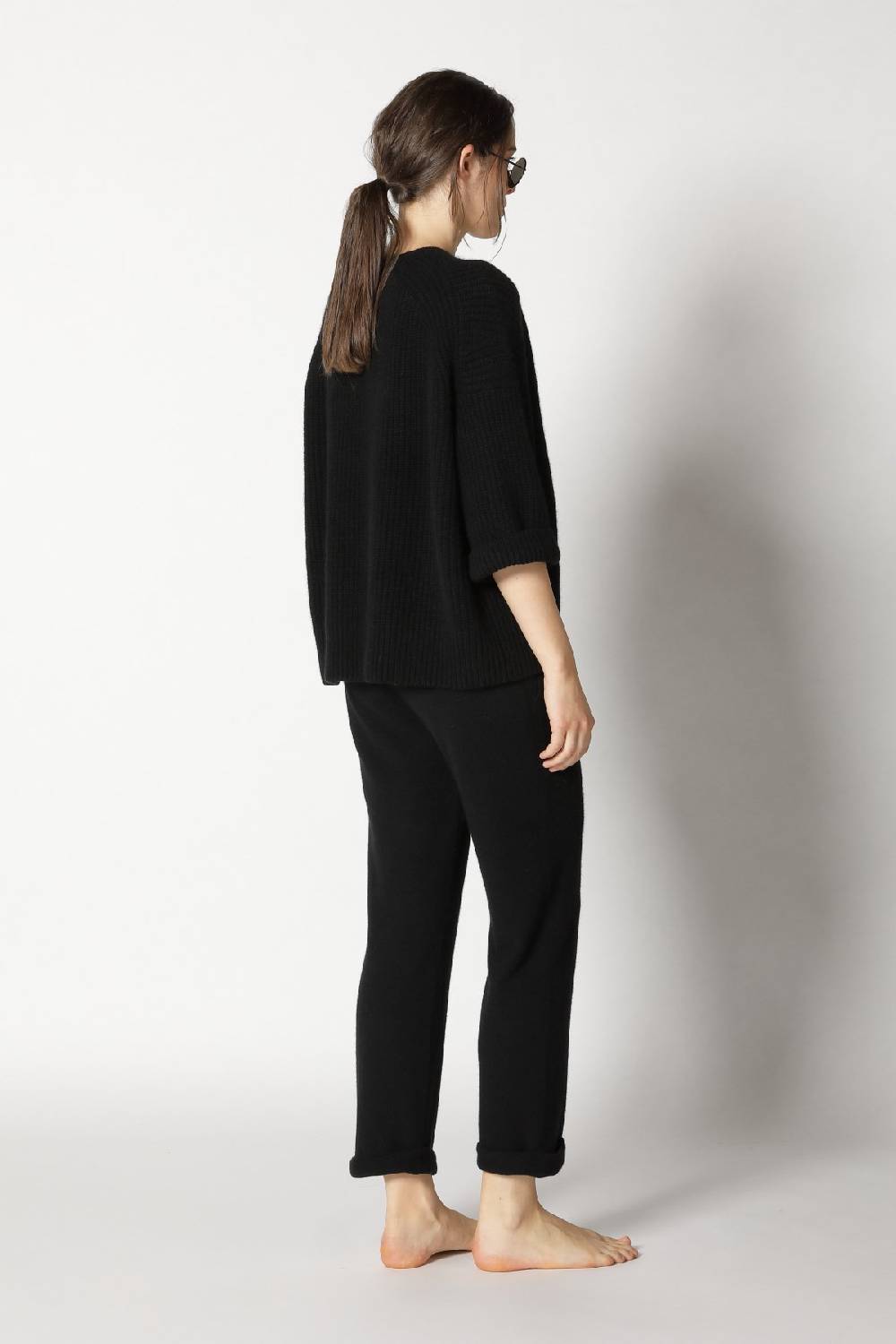 Sminfinity icon rib V neck + pure boat pants Super Rabatt
