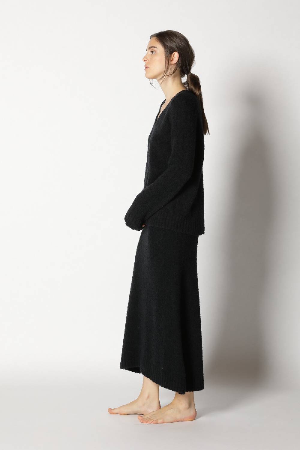 Sminfinity bouclé V neck + bouclé A skirt 50% Rabatt mit kostenlosem Versand