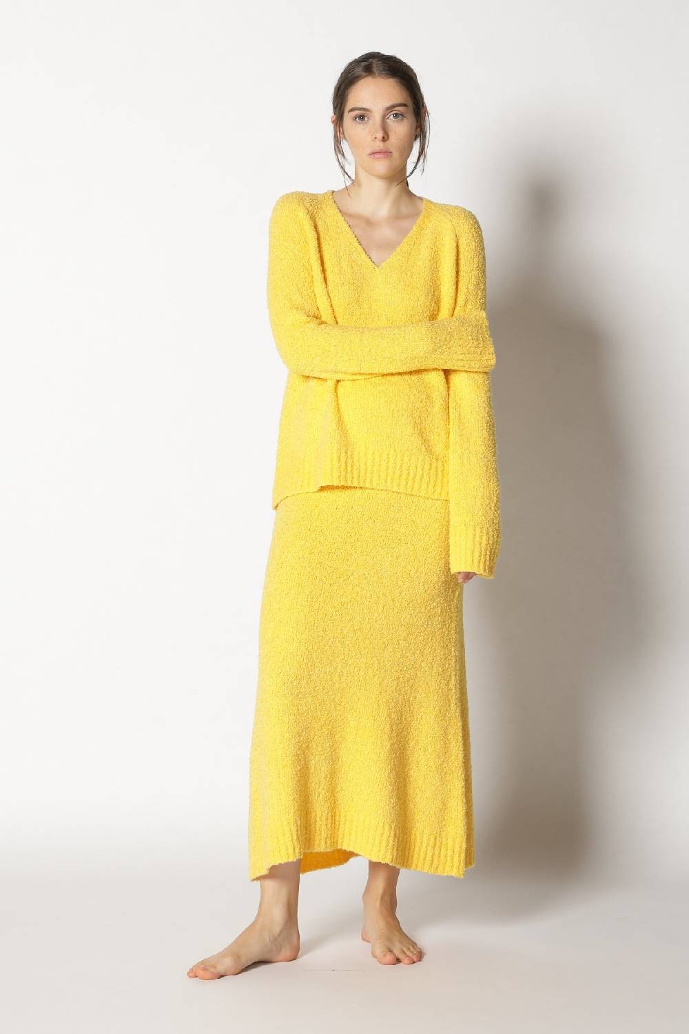Sminfinity bouclé V neck + bouclé A skirt 50% Rabatt mit kostenlosem Versand