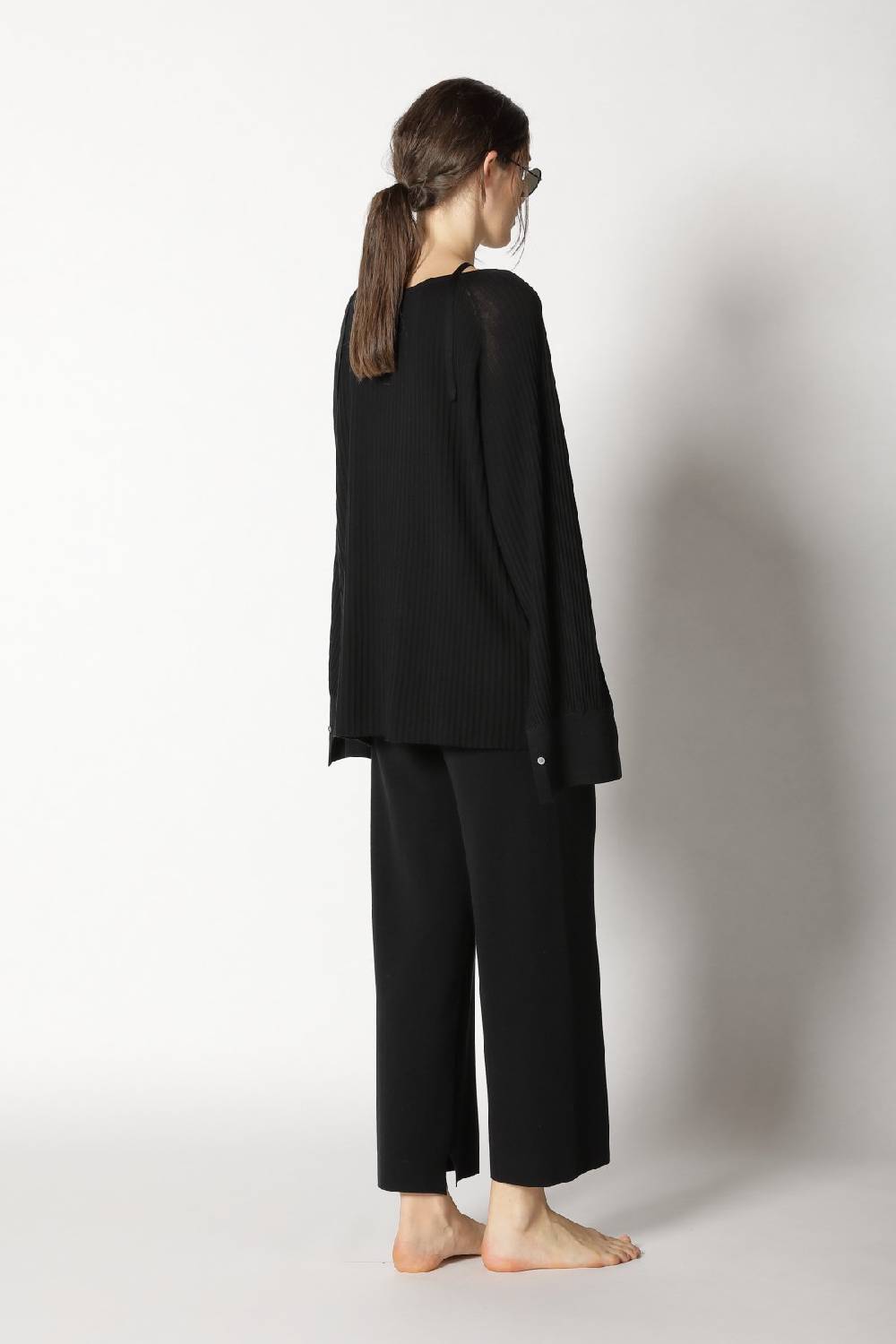 Sminfinity plissé drape tunic + milano culotte Kostenloser Versand international