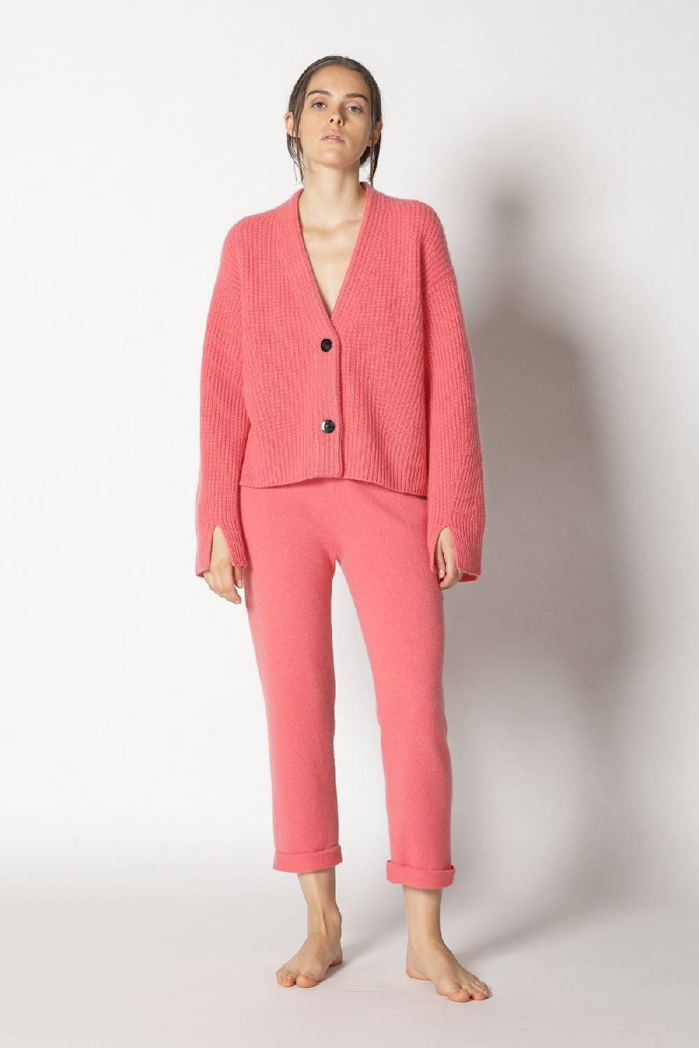 Sminfinity icon rib cardigan + pure boat pants 50% Rabatt für begrenzte Zeit