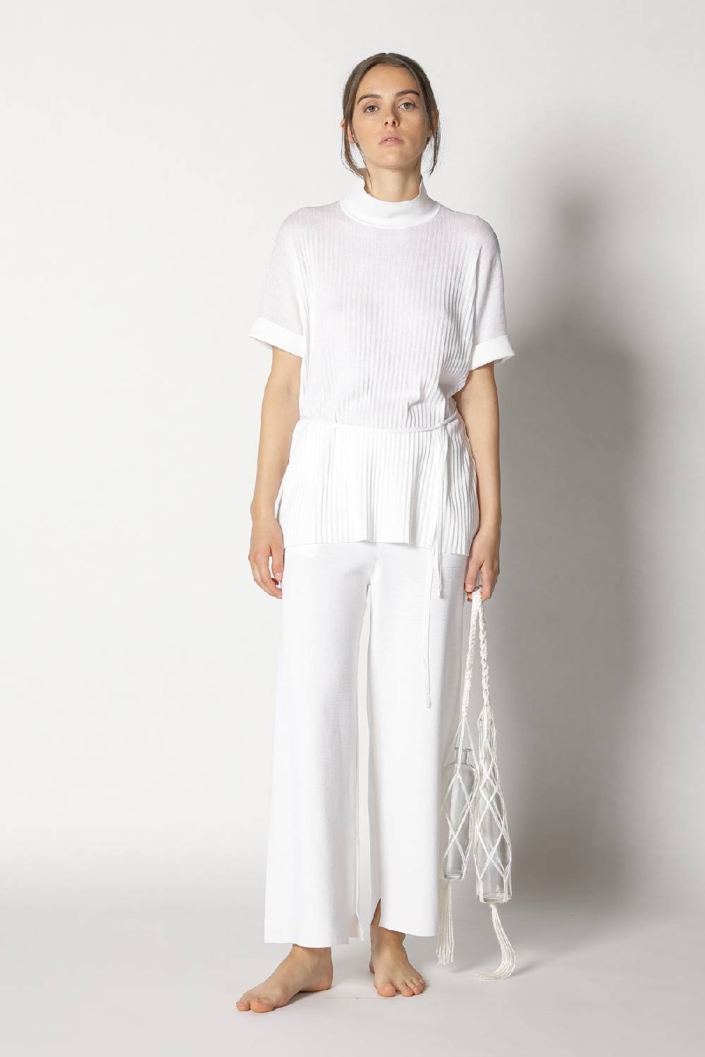 Sminfinity plissé drape top + plissé palazzo 2025