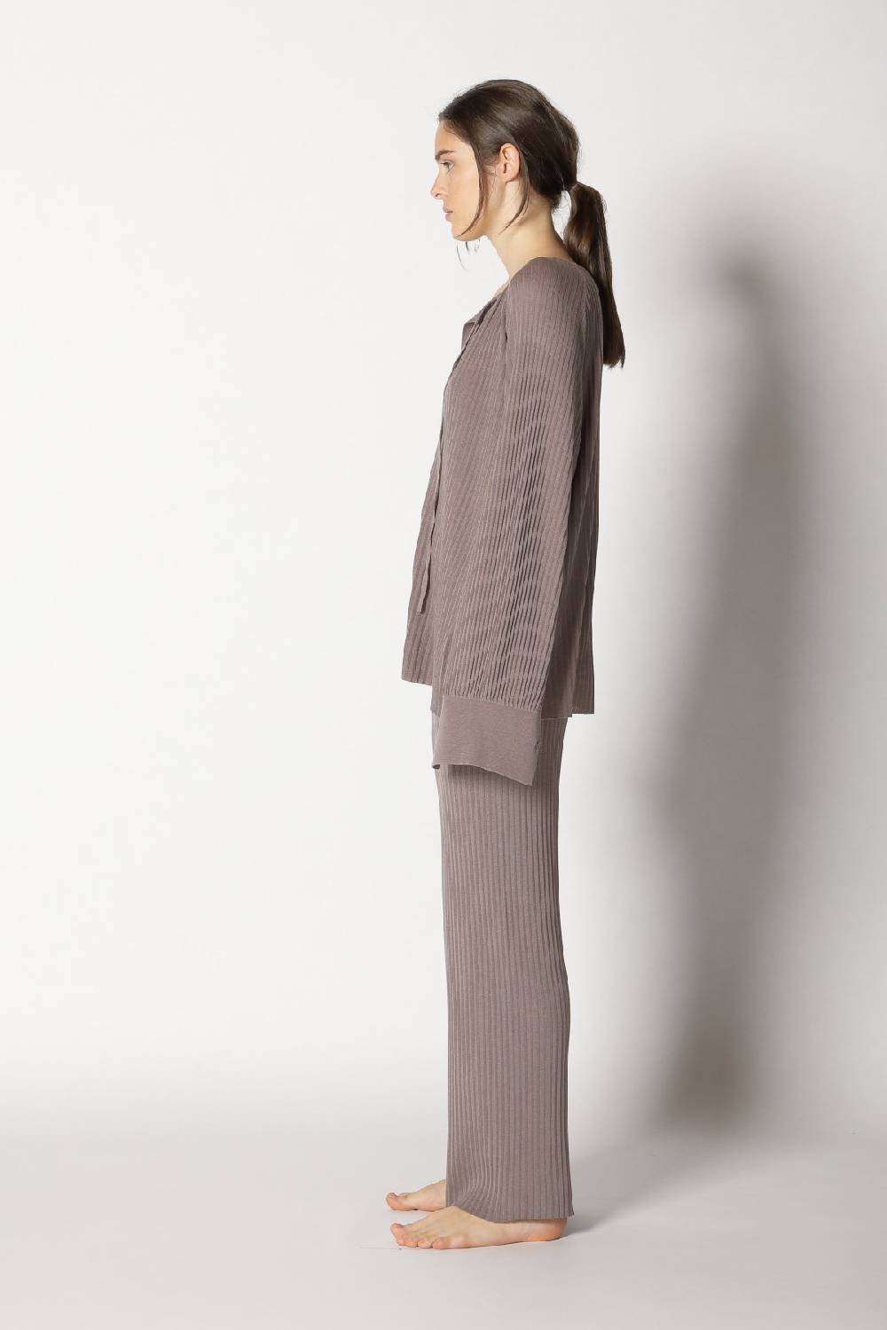 Sminfinity plissé drape tunic + plissé palazzo Online