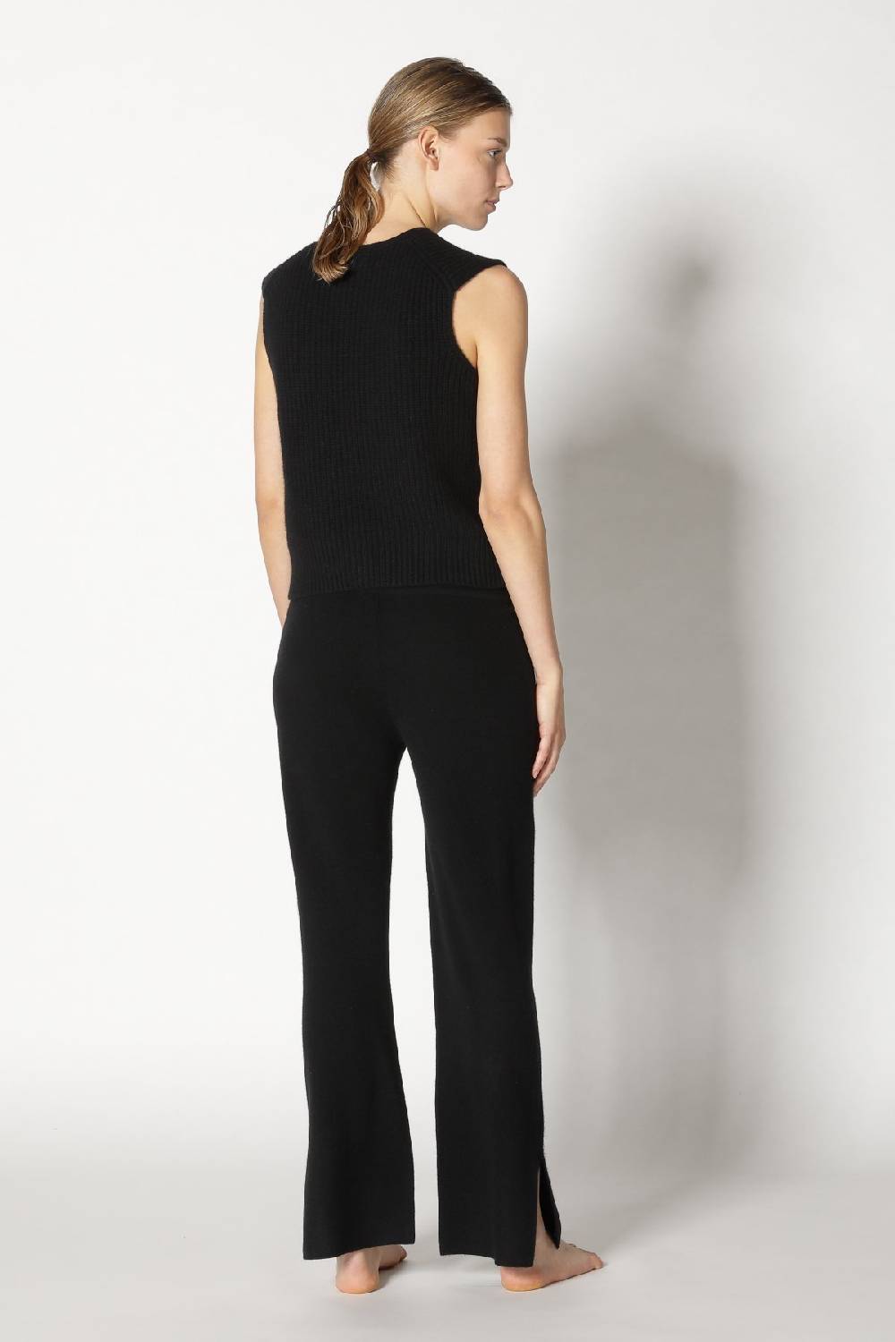 Sminfinity pure icon rib vest + pure slitted pants Hotsell