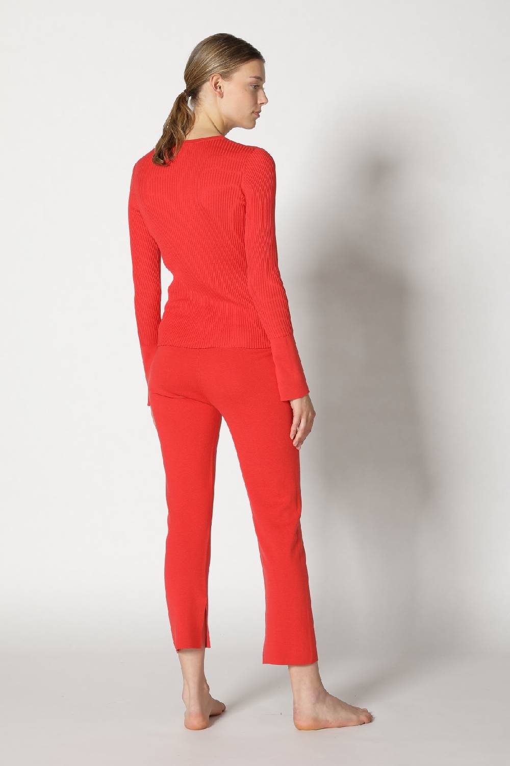 Sminfinity silky rib crew jumper Sonderangebot
