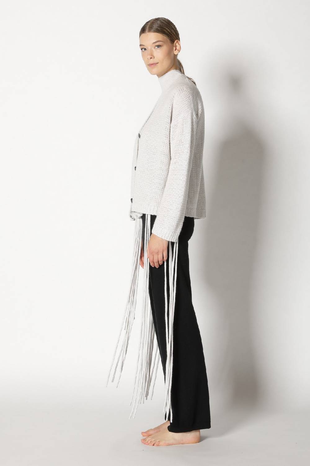 Sminfinity chilly loose & tight cardy + chilly fitted top + chilly pants + hang loose ring belt Cyber Monday