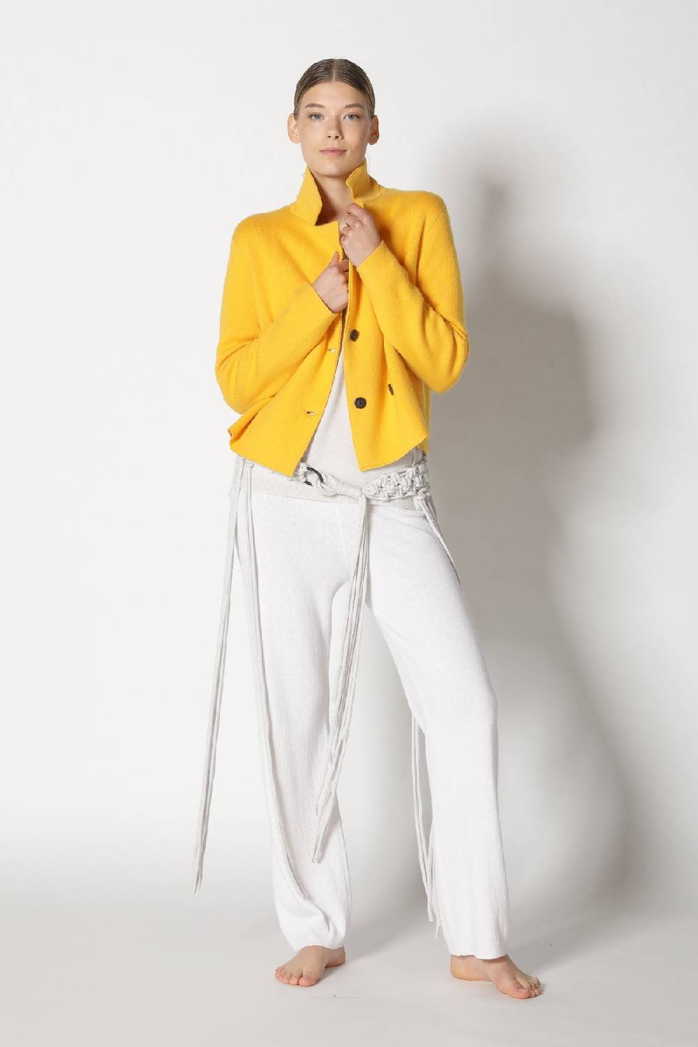 Sminfinity chilly cropped jacket + chilly jumper + chilly pants + hang loose ring belt Top Angebot