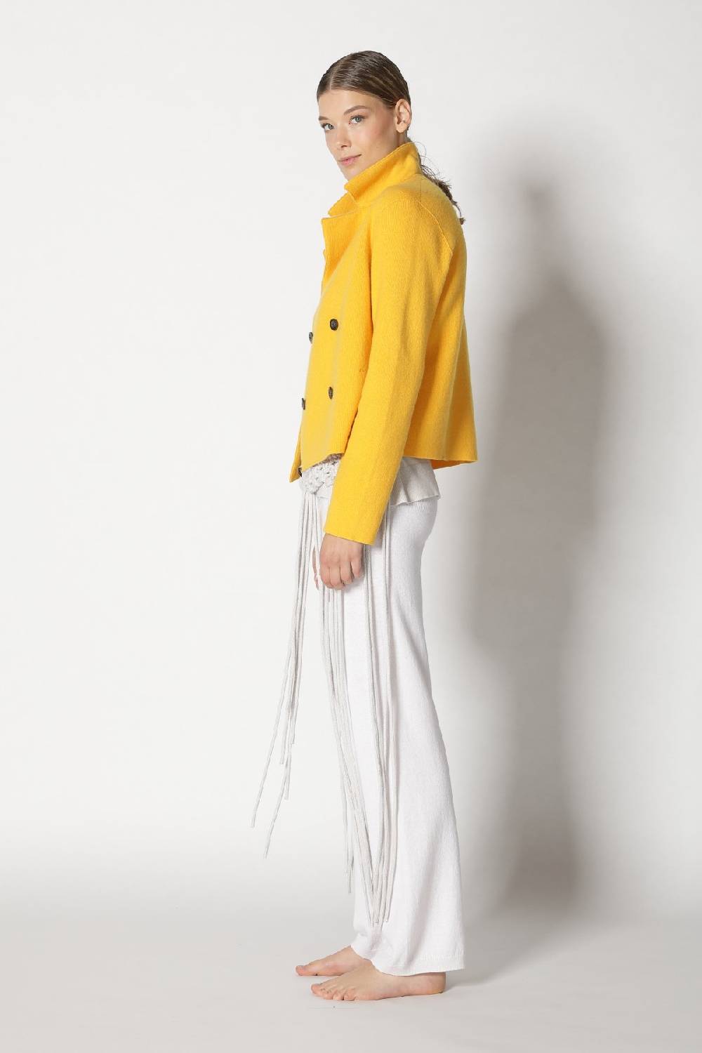 Sminfinity chilly cropped jacket + chilly jumper + chilly pants + hang loose ring belt Top Angebot
