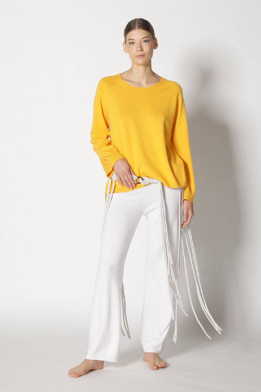 Sminfinity chilly jumper + chilly A skirt + hang loose ring belt Online Outlet