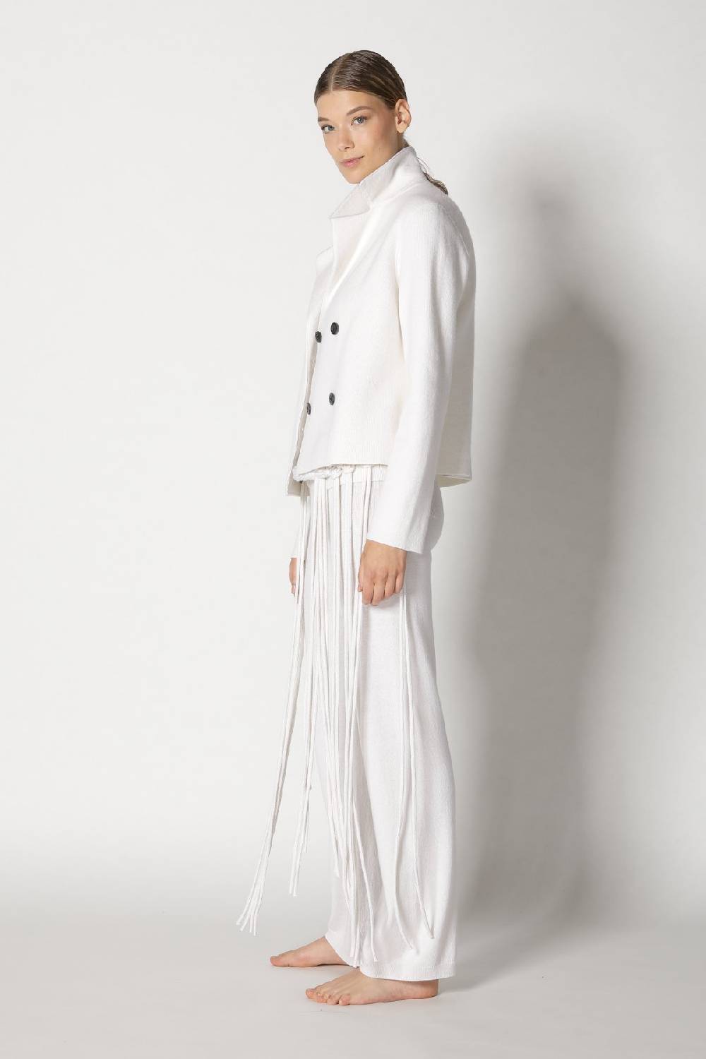Sminfinity chilly cropped jacket + chilly fitted top + chilly pants + hang loose ring belt Exklusive Angebote