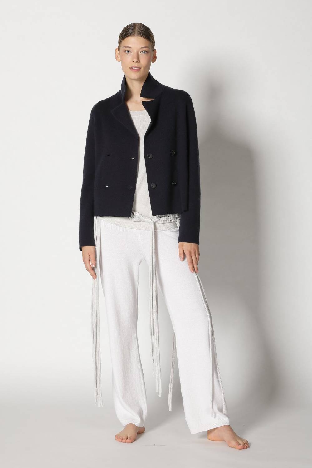 Sminfinity chilly cropped jacket + chilly jumper + chilly pants + hang loose ring belt Neuheiten